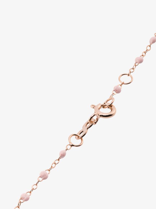 Gigi Clozeau 18K Rose Gold 17 CM Beaded Bracelet | Browns Fine Bracelets