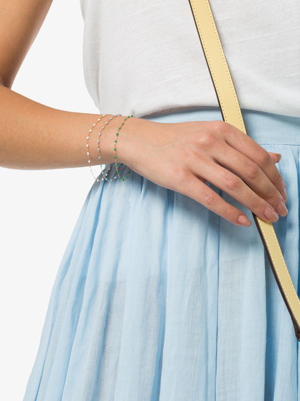 Gigi Clozeau 18K Rose Gold 17 CM Beaded Bracelet | Browns Fine Bracelets