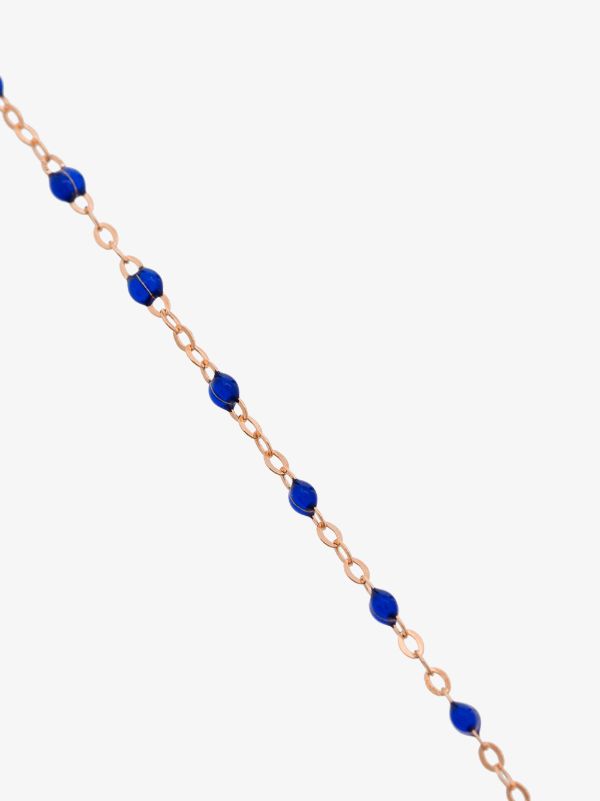 Gigi Clozeau 18K Rose Gold 42 CM Beaded Necklace | Browns Fine Bracelets