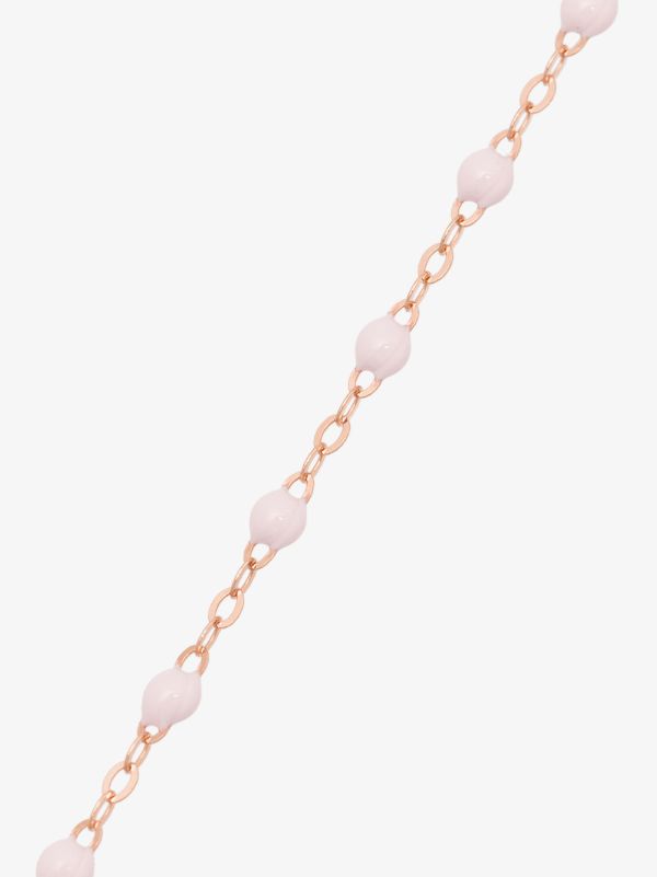 Gigi Clozeau 18K Rose Gold 45 CM Beaded Necklace | Browns Fine Necklaces