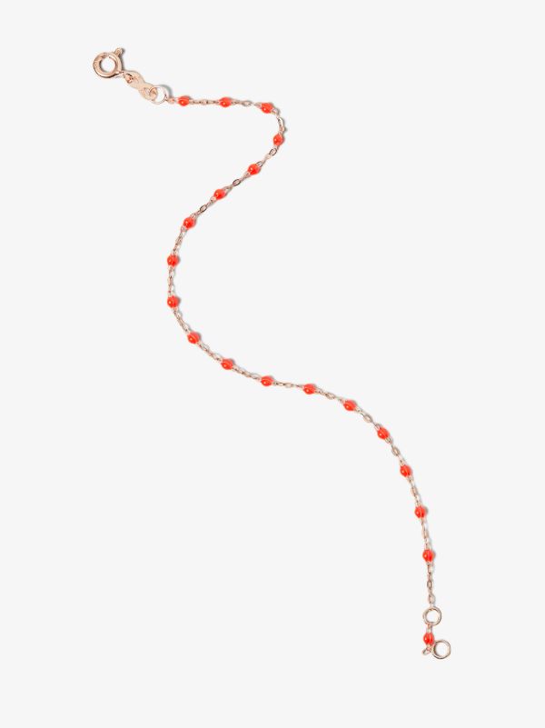 Gigi Clozeau 18K Rose Gold Classic Gigi 17 CM Beaded Bracelet | Browns Fine Bracelets