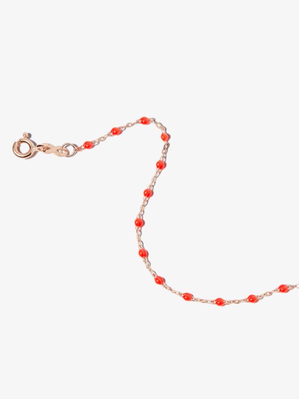 Gigi Clozeau 18K Rose Gold Classic Gigi 17 CM Beaded Bracelet | Browns Fine Bracelets