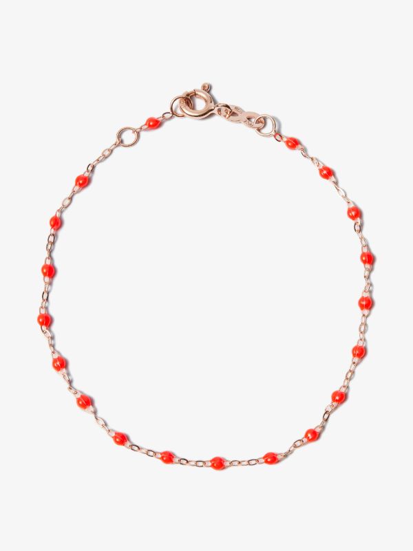 Gigi Clozeau 18K Rose Gold Classic Gigi 17 CM Beaded Bracelet | Browns Fine Bracelets