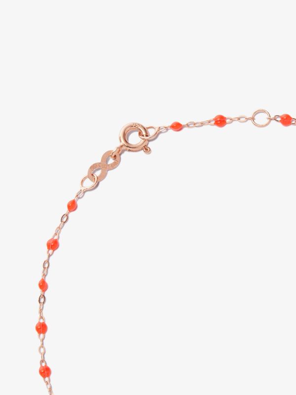 Gigi Clozeau 18K Rose Gold Classic Gigi 42 CM Beaded Necklace | Browns Fine Necklaces