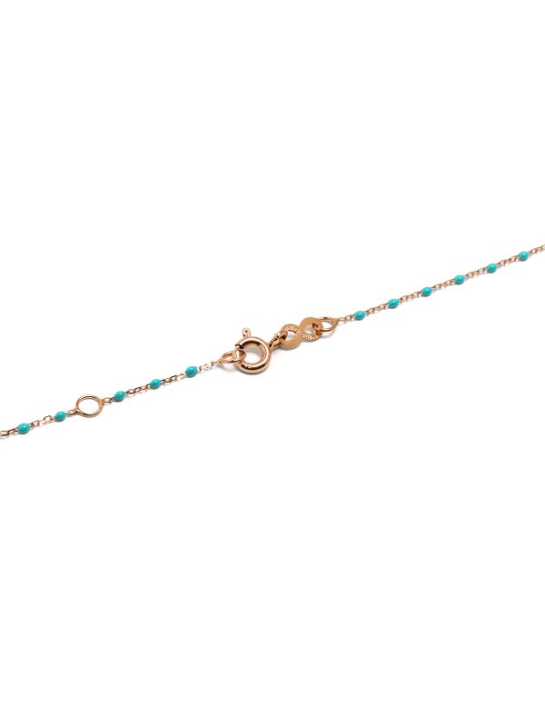 Gigi Clozeau 18K Rose Gold Mini Gigi Diamond Necklace | Browns Fine Necklaces