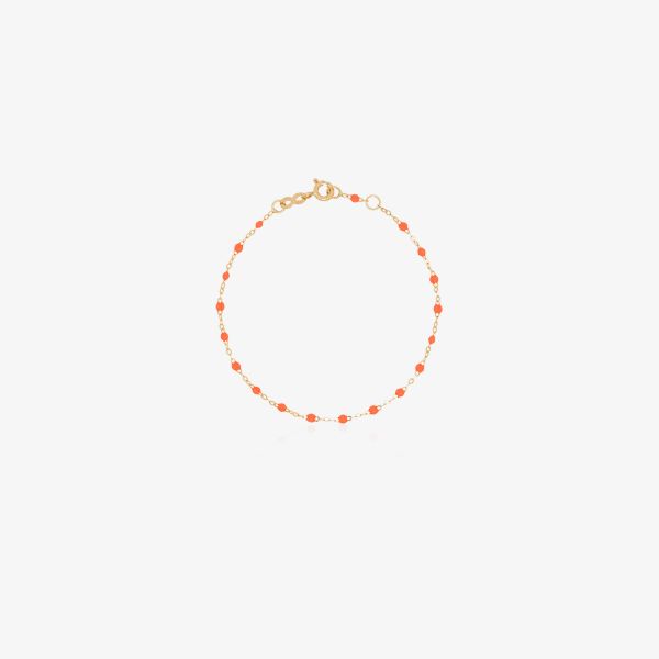 Gigi Clozeau 18K yellow gold 17 CM beaded bracelet | Browns Fine Bracelets