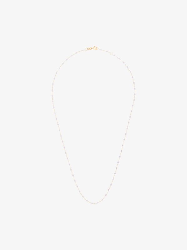 Gigi Clozeau 18K yellow gold 50 CM beaded necklace | Browns Fine Necklaces