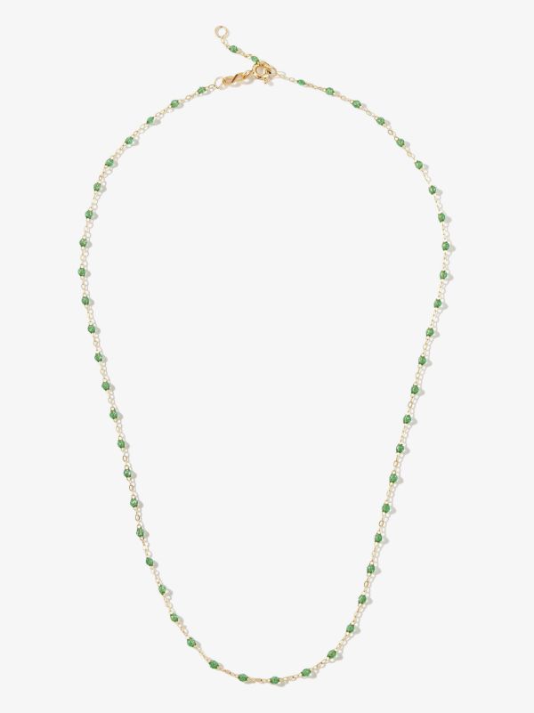 Gigi Clozeau 18K Yellow Gold Classic Beaded Necklace | Browns Fine Necklaces