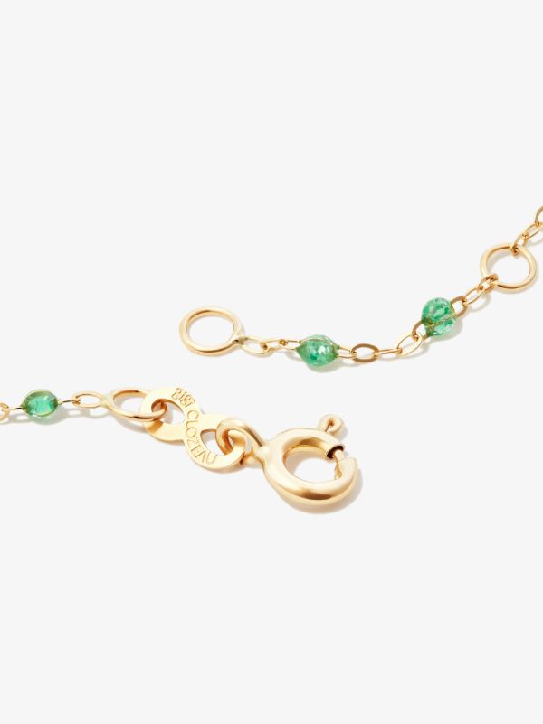 Gigi Clozeau 18K Yellow Gold Classic Beaded Necklace | Browns Fine Necklaces