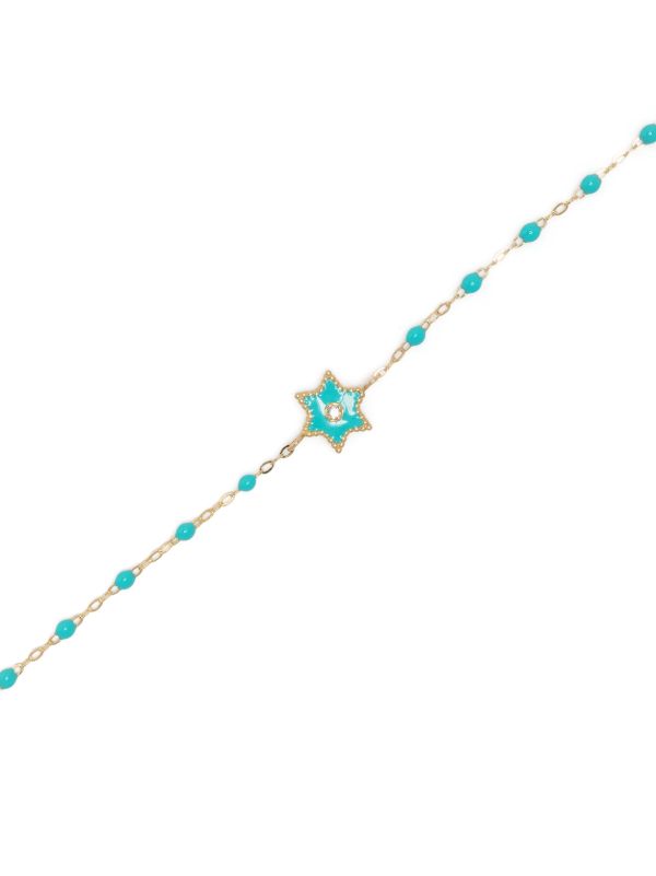 Gigi Clozeau 18K Yellow Gold Étoile Turquoise Bracelet | Browns Fine Bracelets