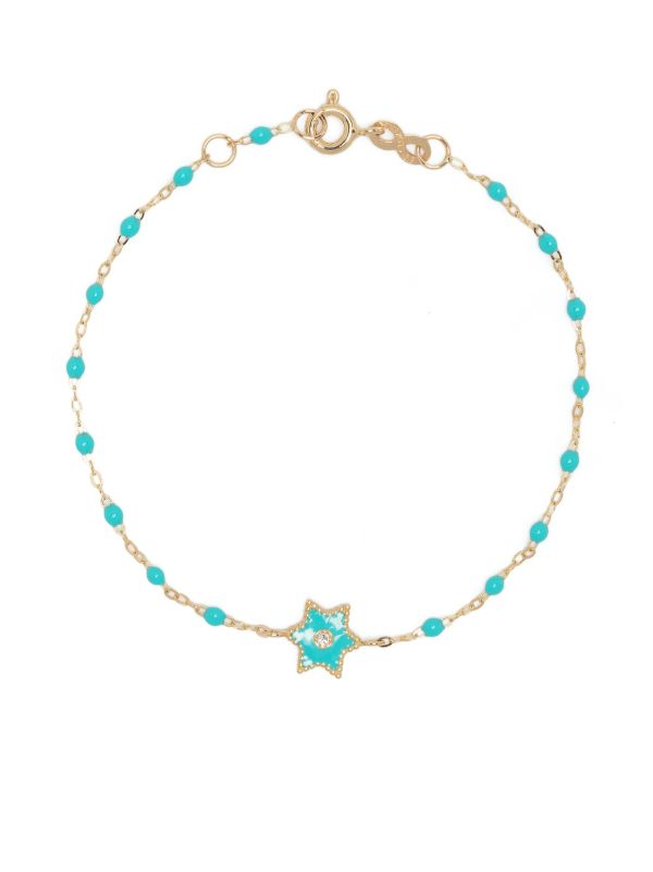 Gigi Clozeau 18K Yellow Gold Étoile Turquoise Bracelet | Browns Fine Bracelets