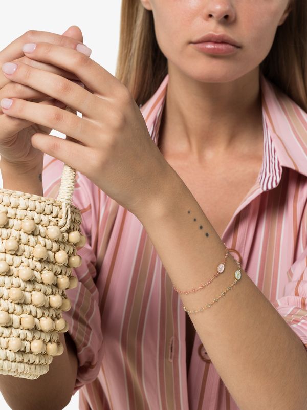 Gigi Clozeau 18K Yellow Gold Mini Madone Bracelet | Browns Fine Bracelets