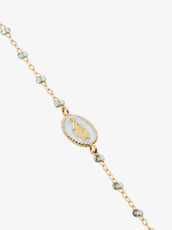 Gigi Clozeau 18K Yellow Gold Mini Madone Bracelet | Browns Fine Bracelets
