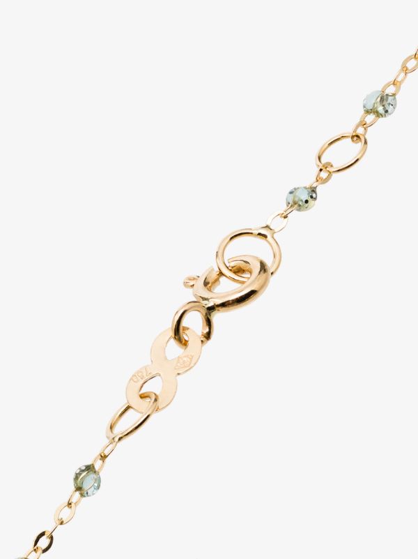 Gigi Clozeau 18K Yellow Gold Mini Madone Bracelet | Browns Fine Bracelets