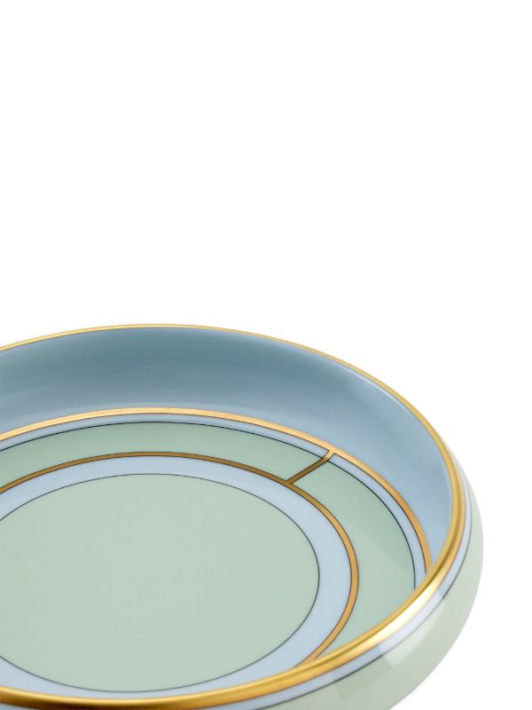 GINORI 1735 Blue Diva Porcelain Round Tray | Browns Decorative Trays & Plates