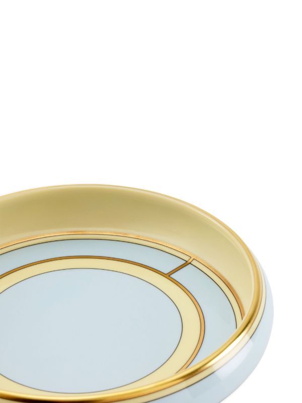 GINORI 1735 Blue Diva Porcelain Round Tray | Browns Decorative Trays & Plates