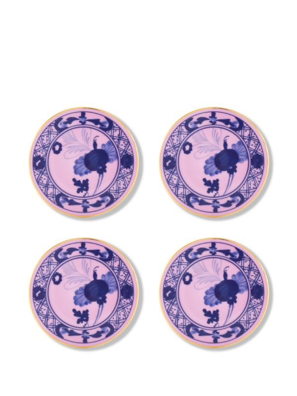 GINORI 1735 Oriente Italiano Coaster (Set Of Four) | Browns Plates & Bowls