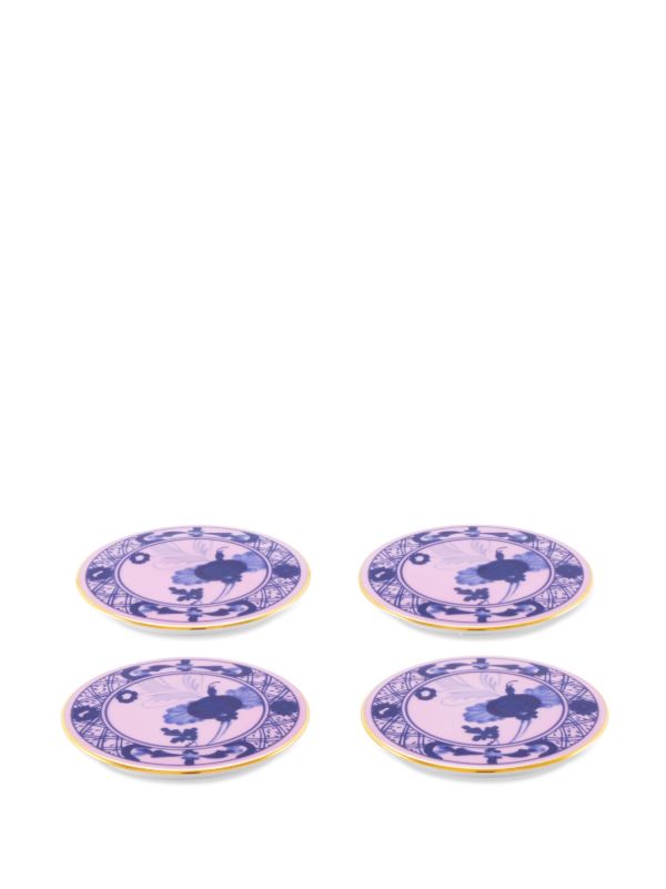 GINORI 1735 Oriente Italiano Coaster (Set Of Four) | Browns Plates & Bowls