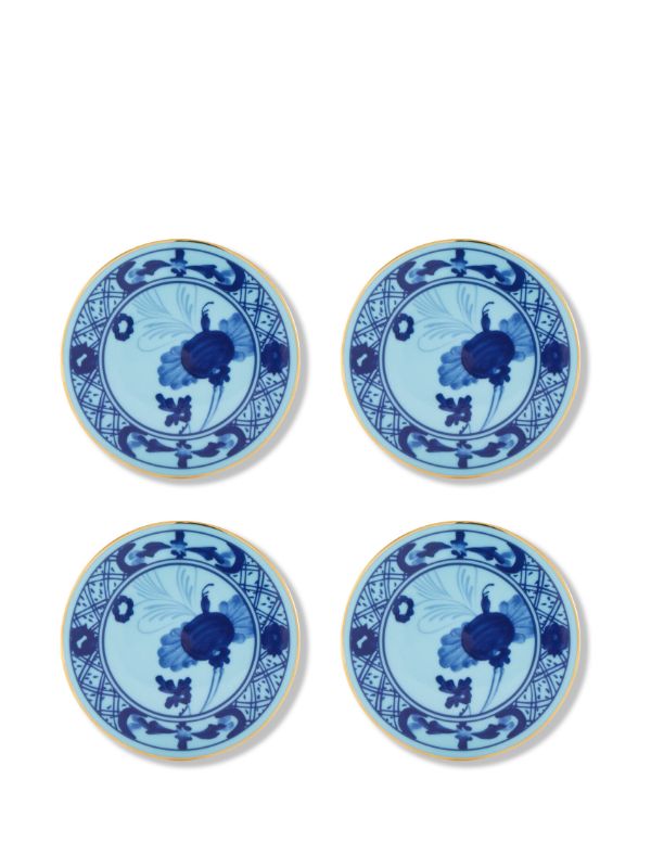 GINORI 1735 Oriente Italiano Coasters (set Of Four) | Browns Plates & Bowls
