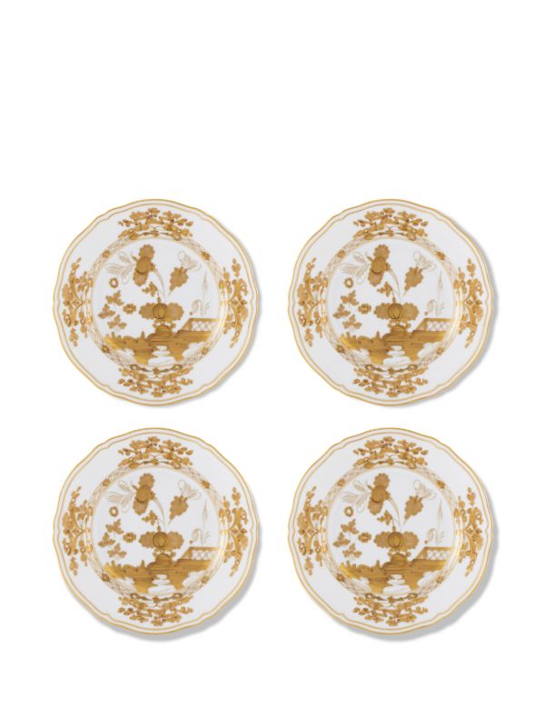 GINORI 1735 Oriente Italiano Dessert Plate (Set Of Four) | Browns Plates & Bowls