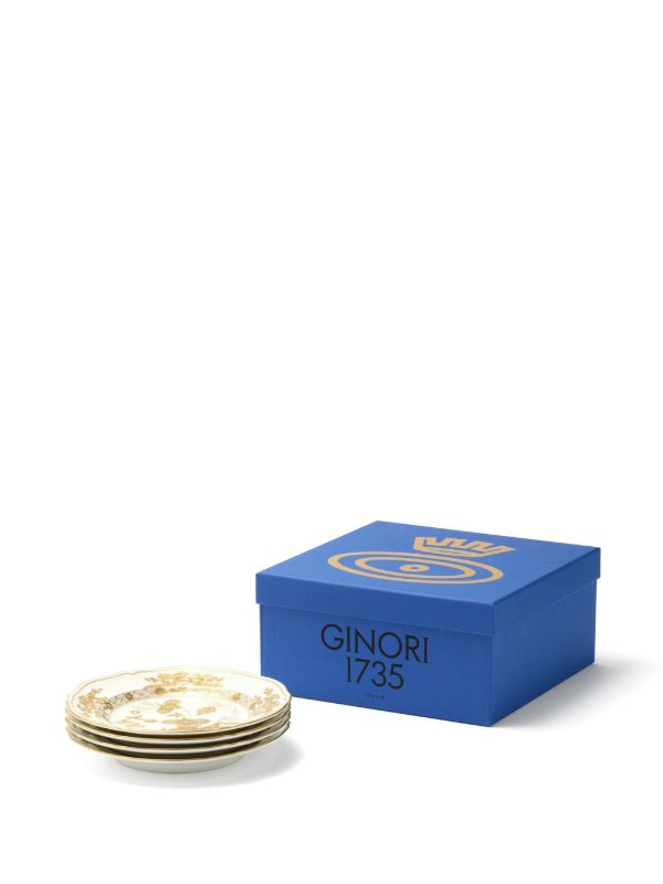 GINORI 1735 Oriente Italiano Dessert Plate (Set Of Four) | Browns Plates & Bowls