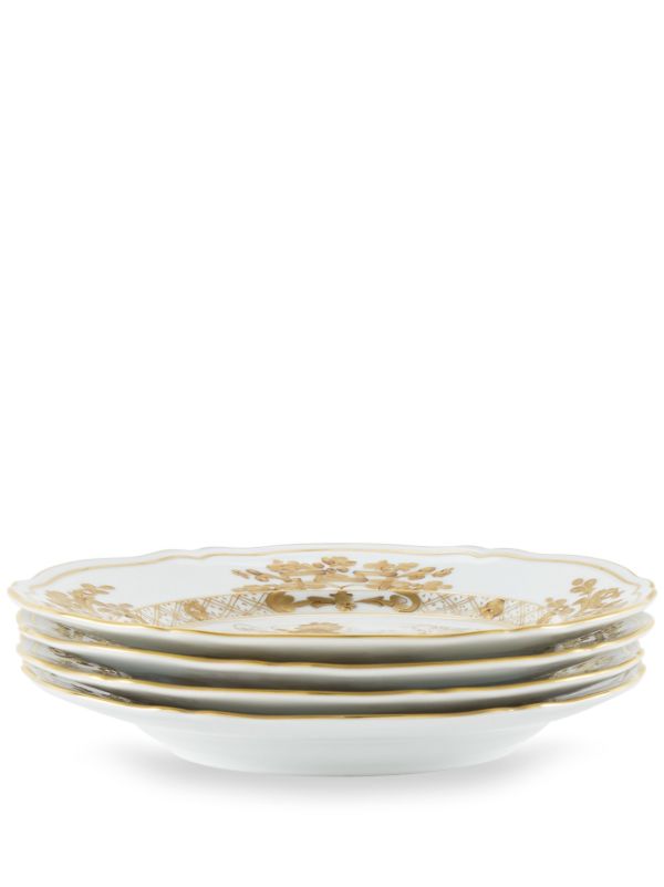 GINORI 1735 Oriente Italiano Dessert Plate (Set of Four) | Browns Plates & Bowls