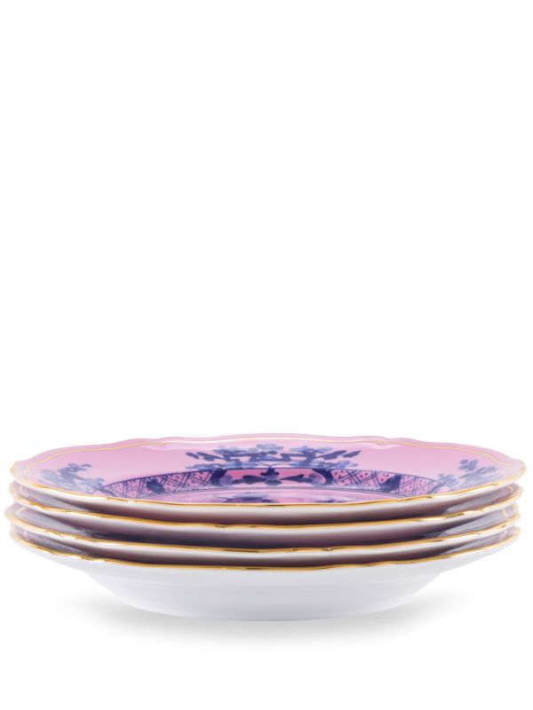 GINORI 1735 Oriente Italiano plates (set of four) | Browns Plates & Bowls