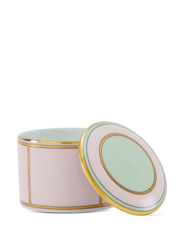 GINORI 1735 Pink Diva Porcelain Box | Browns Decorative Objects