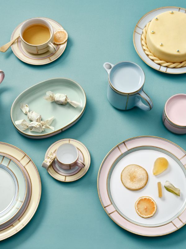 GINORI 1735 Pink Diva Porcelain Sugar Bowl | Browns Plates & Bowls