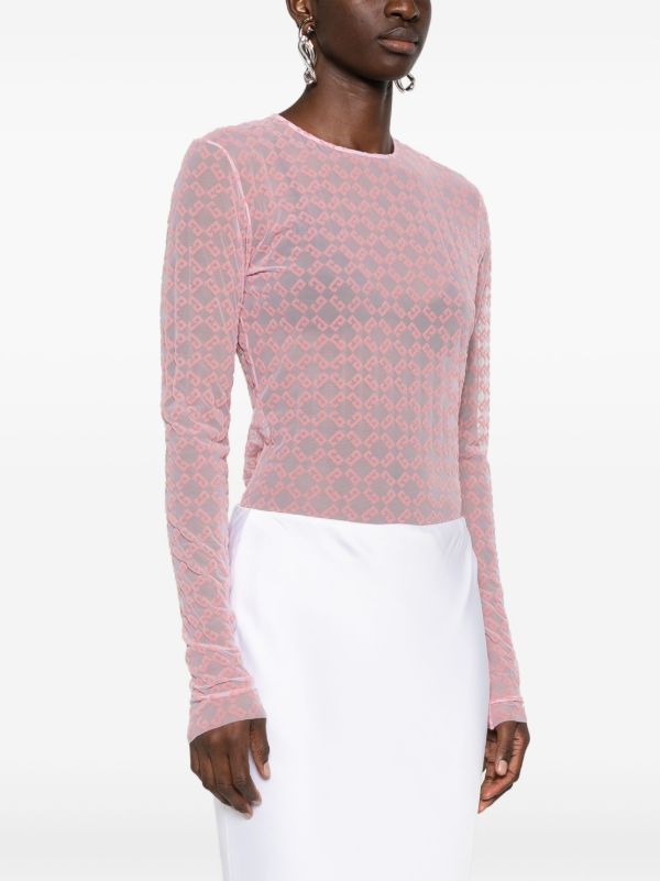 Givenchy 4G-jacquard Bodysuit | Browns T-Shirts & Jersey Shirts