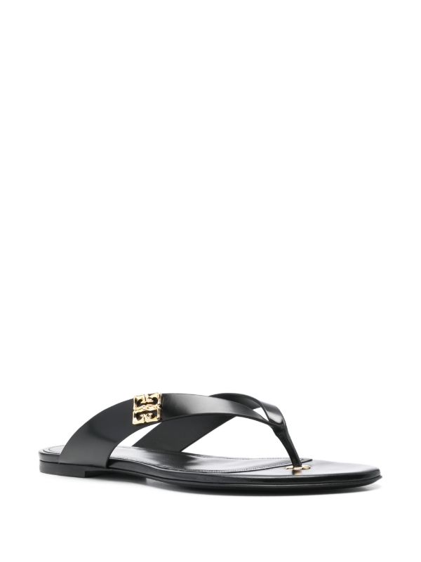 Givenchy 4G Liquid Flat Sandals | Browns Sandals