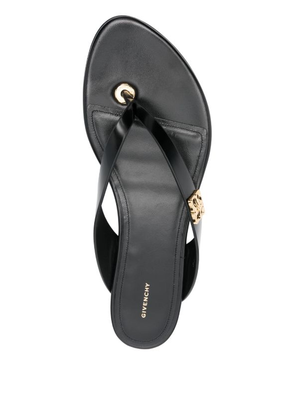 Givenchy 4G Liquid Flat Sandals | Browns Sandals