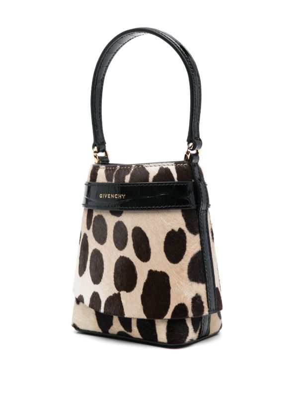 Givenchy Black Shark Lock Bucket Bag | Browns Bucket Bags