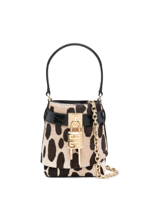Givenchy Black Shark Lock Bucket Bag | Browns Bucket Bags