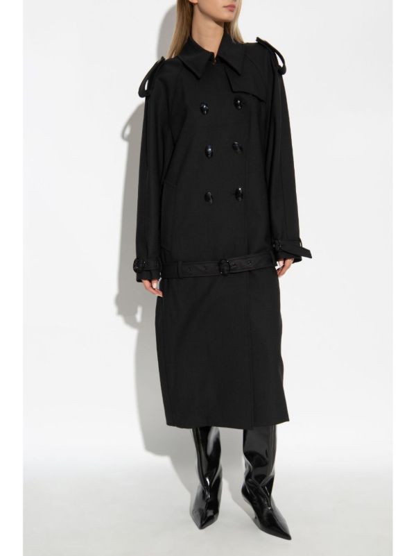 Givenchy Double-Breasted Coat | Browns Double Breasted & Peacoats