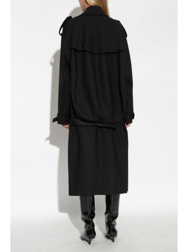 Givenchy Double-Breasted Coat | Browns Double Breasted & Peacoats