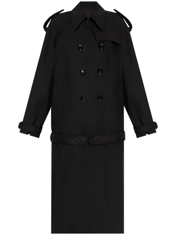 Givenchy Double-Breasted Coat | Browns Double Breasted & Peacoats