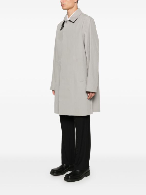 Givenchy Grey Cotton Trench Coat | Browns Trench Coats