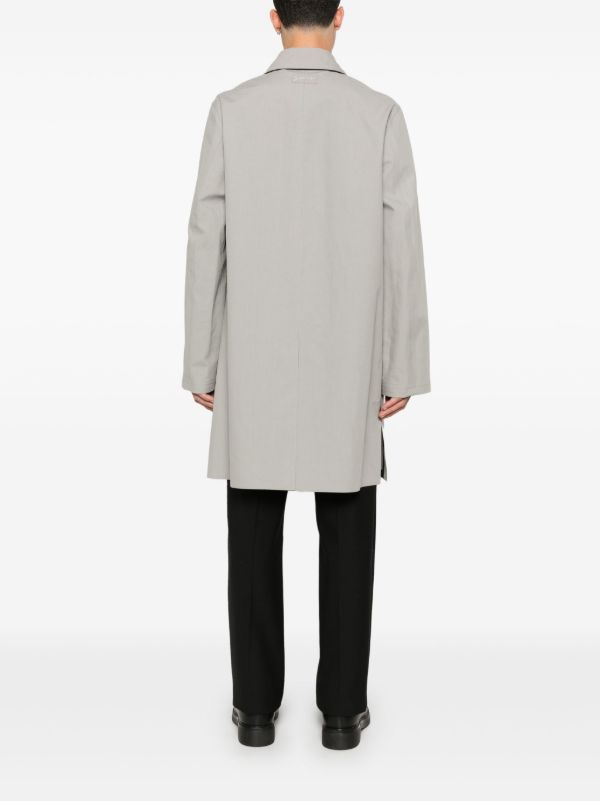 Givenchy Grey Cotton Trench Coat | Browns Trench Coats