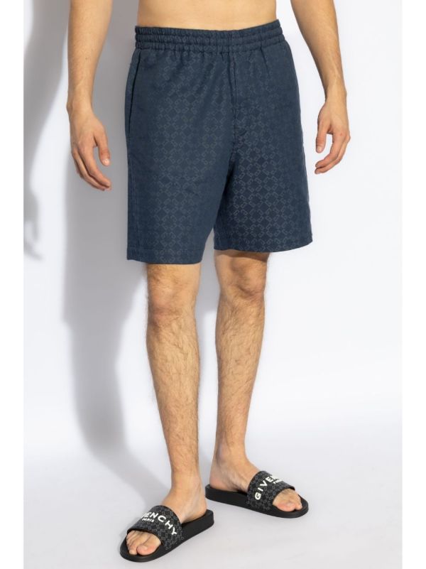 Givenchy Monogram-Pattern Bermuda Shorts | Browns Bermuda Shorts