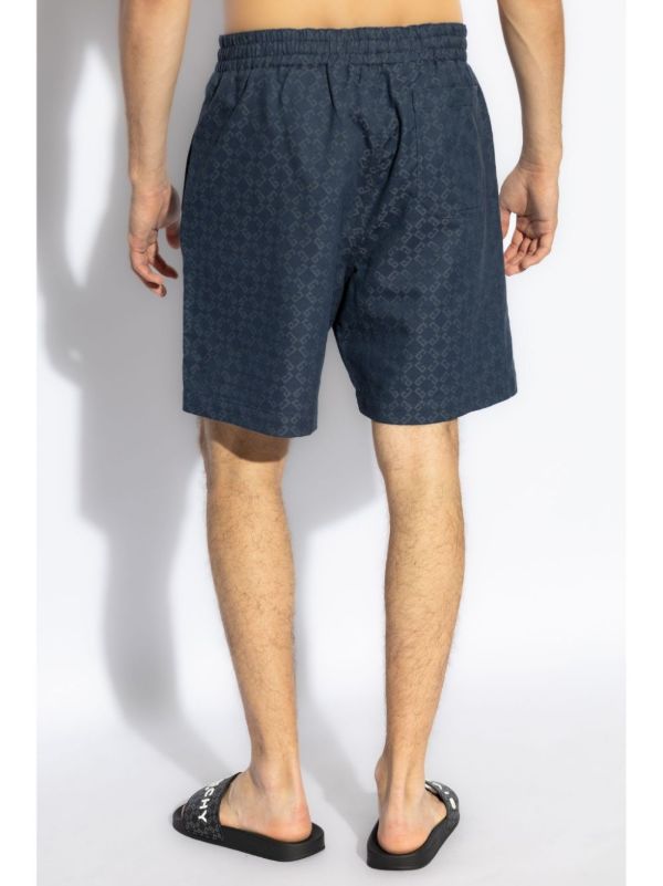 Givenchy Monogram-Pattern Bermuda Shorts | Browns Bermuda Shorts