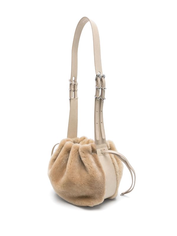 Givenchy Neutral Pumpkin Small Bucket Bag | Browns Bucket Bags