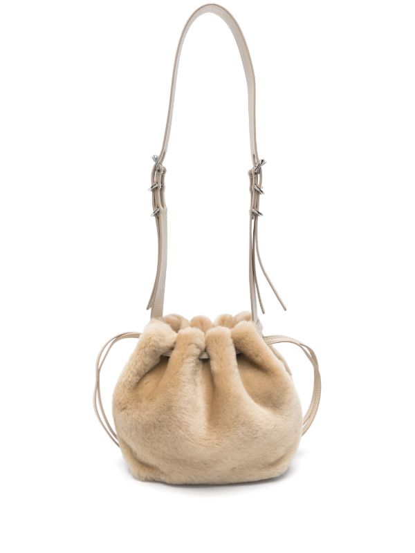 Givenchy Neutral Pumpkin Small Bucket Bag | Browns Bucket Bags