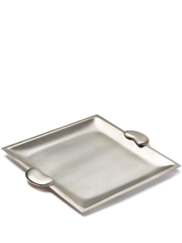 Gohar World Bean Square Tray | Browns Decorative Trays & Plates