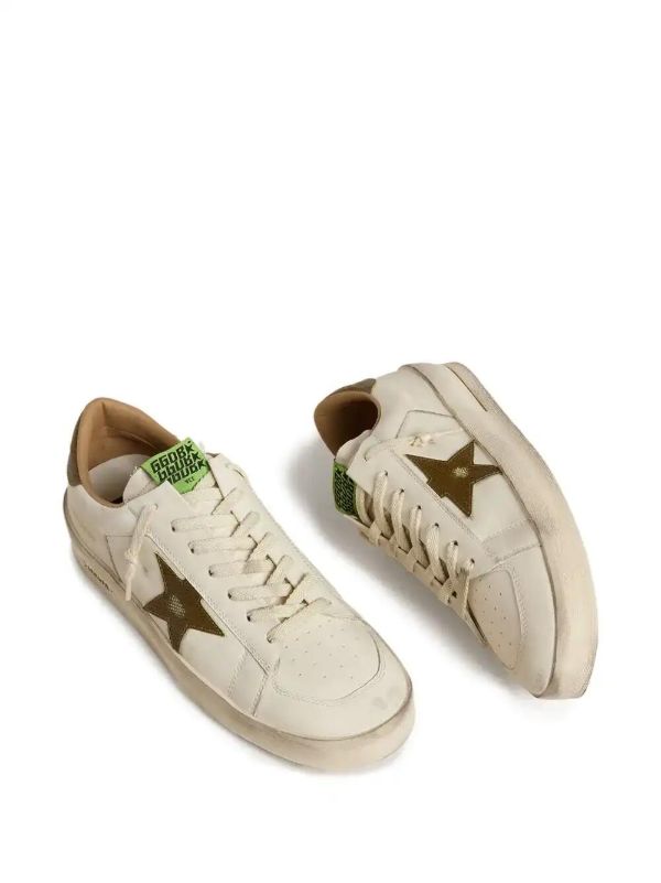 Golden Goose Stardan Star-patch Leather Sneakers | Browns Low-Tops