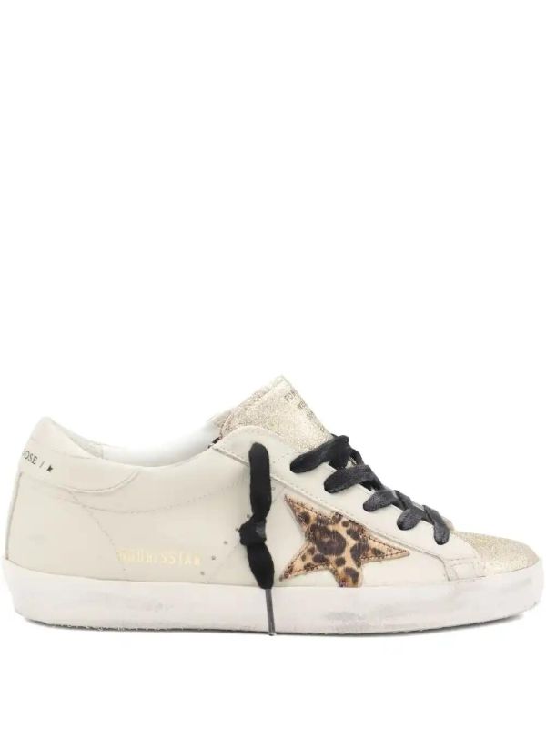 Golden Goose Super-Star glittered sneakers | Browns Sneakers