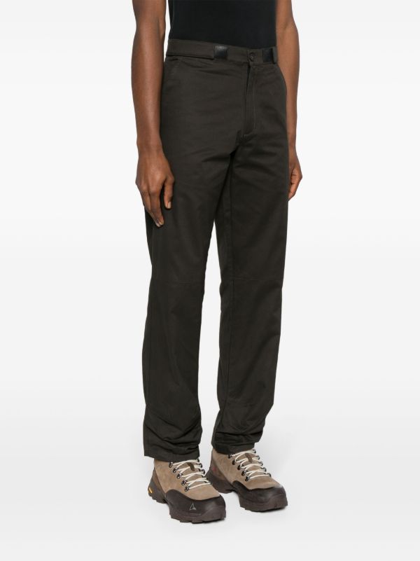 GR10K Brown Low Noise Cotton Trousers | Browns Regular-Fit & Straight Leg Pants