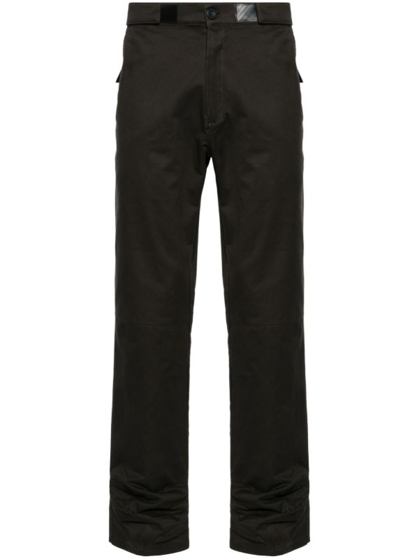 GR10K Brown Low Noise Cotton Trousers | Browns Regular-Fit & Straight Leg Pants