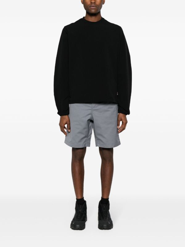 GR10K Grey Folded Belt Shorts | Browns Bermuda Shorts