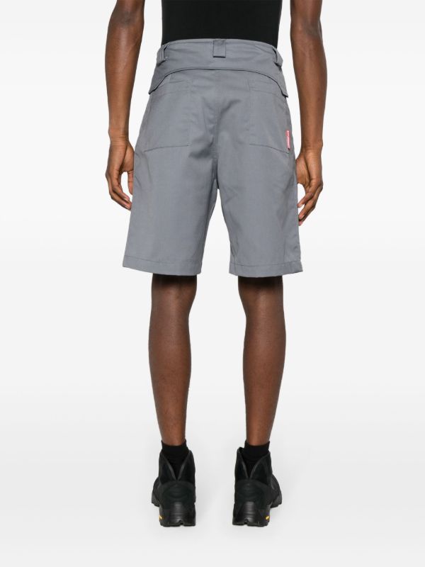 GR10K Grey Folded Belt Shorts | Browns Bermuda Shorts